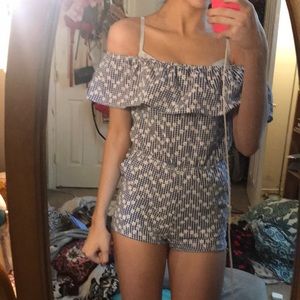 NWT gingham romper